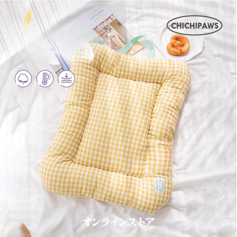 Summer Pet Sleeping Cooling Mat Dog Bed Breathable For Small Medium Dogs Cats Soft Non-slip Dog Kennel Mattress Cushion Beds