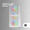 Boîtier Gaming ATX - Mars Gaming - MC-VAULT - 4 Ventilateurs ARGB - Panneau Mesh - Verre Trempé