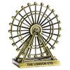 Stil European Retro Aliaj de Zinc Roată Mare Ornaments Creative Casă Metal Rotativ Decorațiune Roată Mare Mobilier