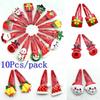 10 Pcs Random Kids Girl Candy Hairpin Baby Hair Clip Christmas Barrettes Christmas Headbands