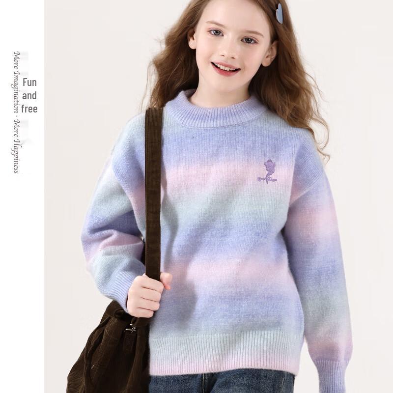 Disney Girls' Autumn/Winter Knit Pullover Sweater