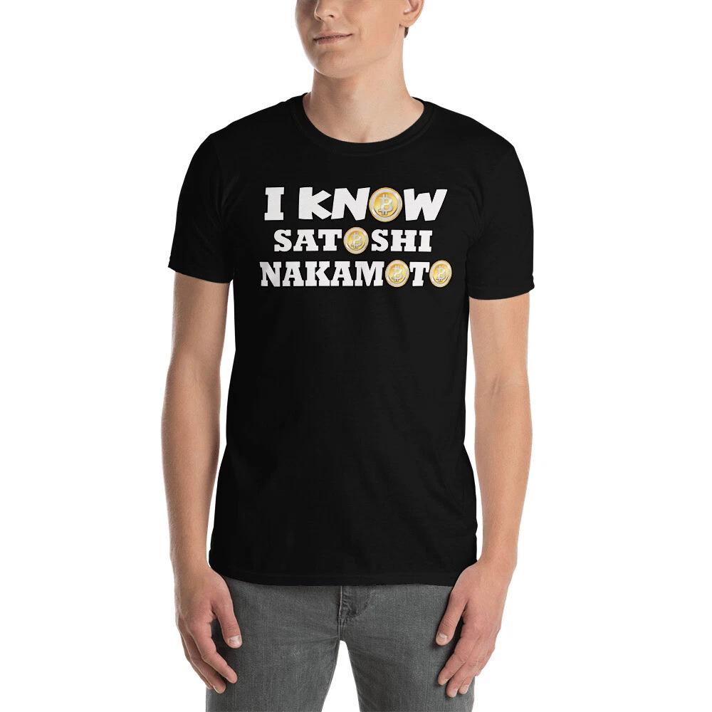 

I KNOW SATOSHI CRYPROS FAN LOVER BELIEVER GRAPHIC Short-Sleeve Unisex T-Shirt 2XL