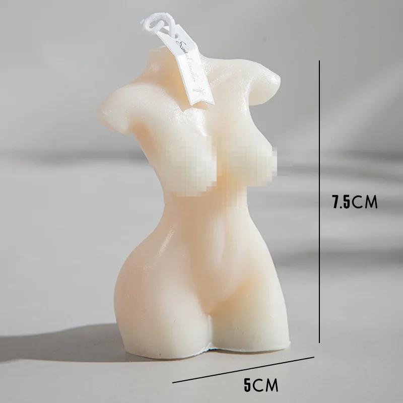 Aromatherapy Candles Male and Female Bodies Creative Handmade Candle Ornament Gift