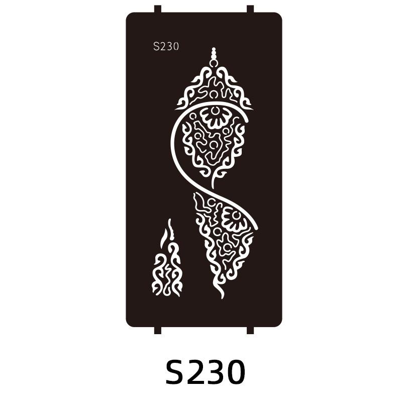 Indian Hannah Tattoo Template Tattoo Hand Drawn Template Juice Tattoo Sticker Painted Hennatattoo