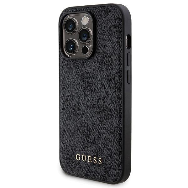 Zestaw Guess Gubpm5P14L4Gemgk Iphone14 Pro 6.1 Hardcase + Powerbank 5000Mah Magsafe Czarny/Black 4G Metal Logo