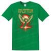 Retro Rock T Shirt Angel Wings Red Sunset Heavy Metal T Shirt Tee