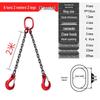 Complete Lifting Chain Sling with Hooks for Mining and Rigging