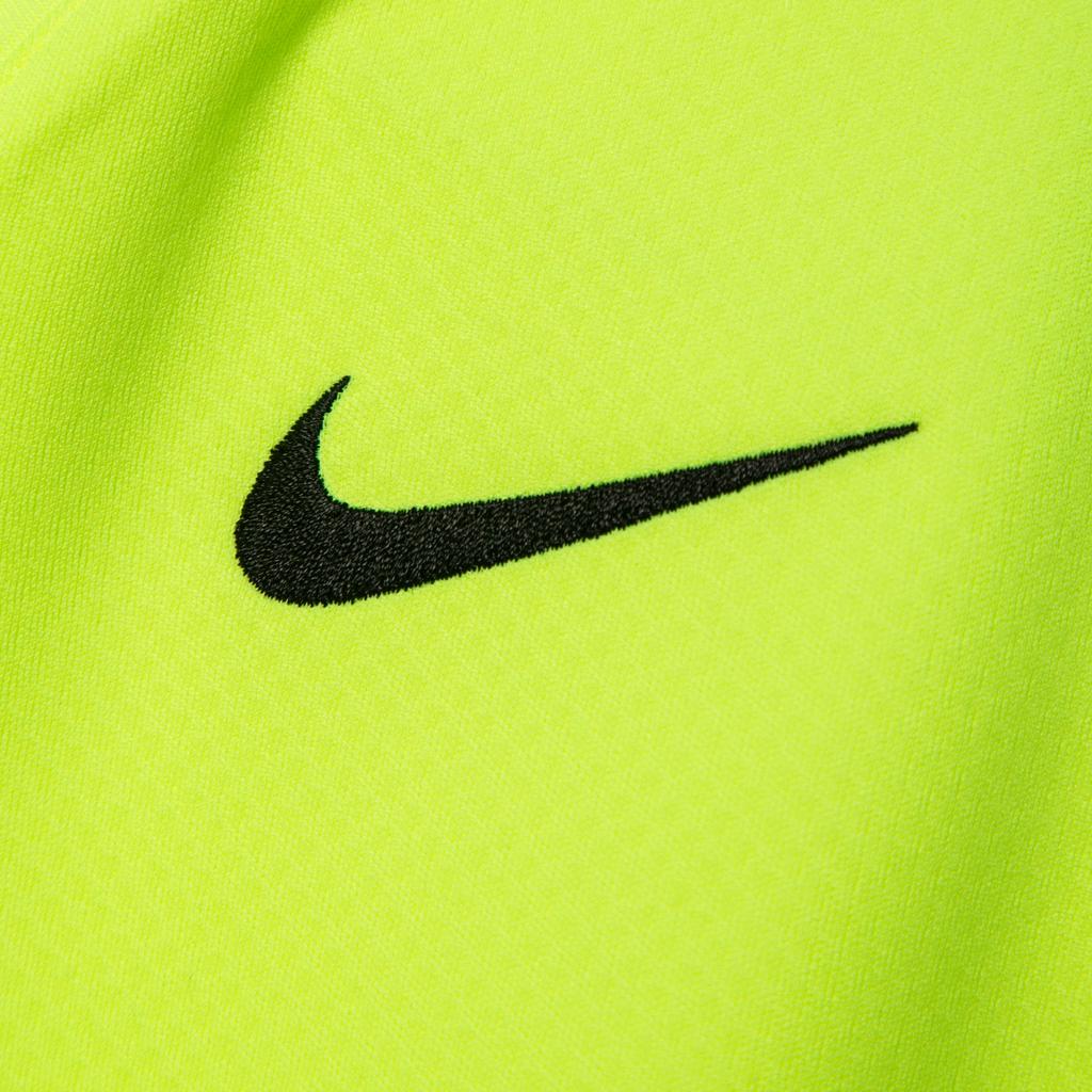 Nike Sweatshirt Comfortable Skin-Friendly Stand Collar Long Sleeve Simple Fluorescent Green Kids Tops 807245-702