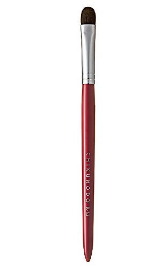

Kumano Brush Chikuhodo Regular Series Eyeshadow Brush Horse Red Line Makeup Brush 1 Piece (Makeup Brush) RR-S3 (x 1)