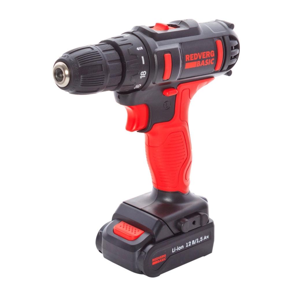 

Аккумуляторная дрель-шуруповерт Redverg Basic Sd12le 2-2s