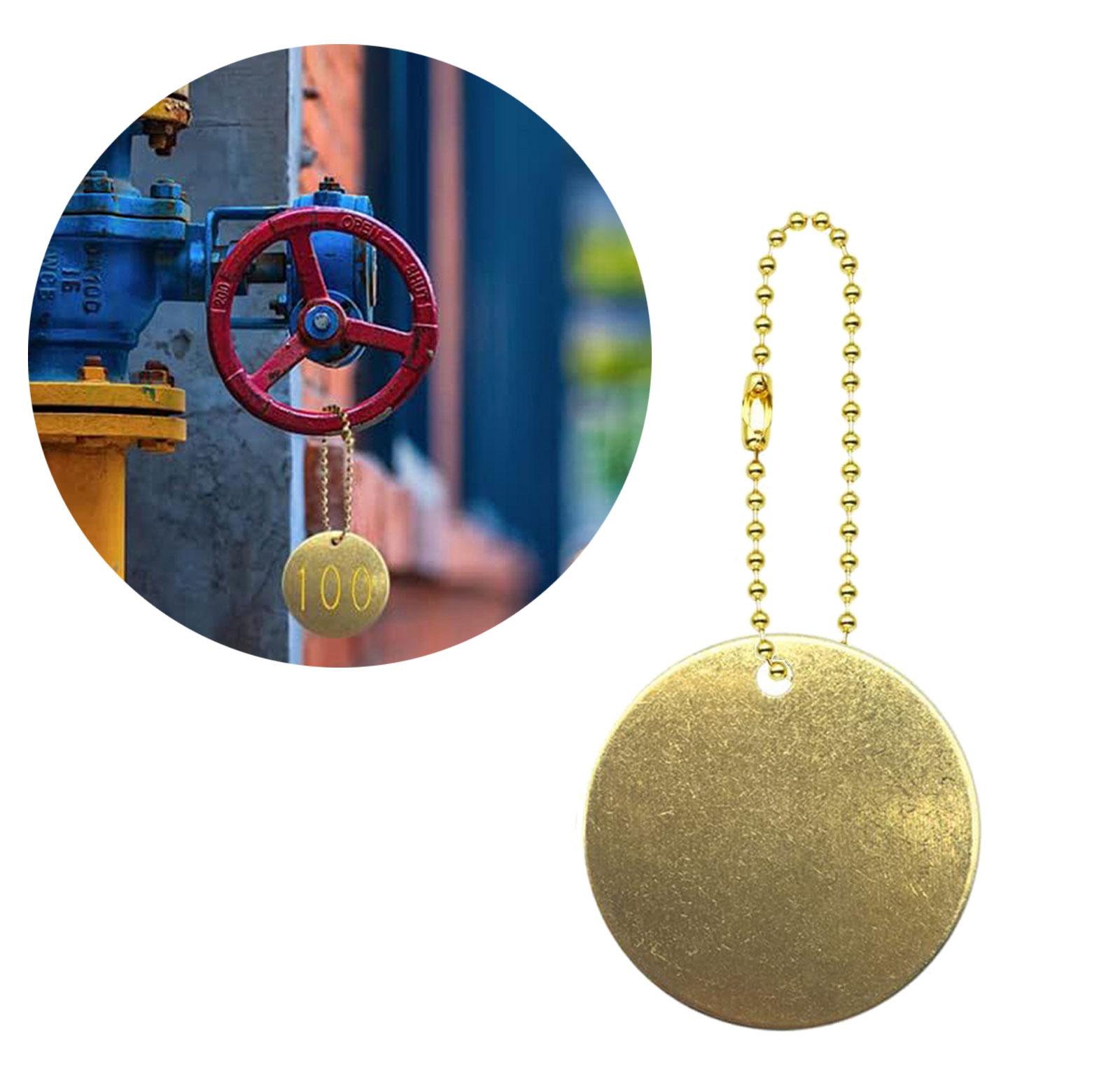 Stamping Blanks Round Discs Sturdy Brass Round Blank Discs Pendant for Professional Jewelry Makers and Hobbyists