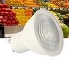Durable Plastic GU10 LED Bulbs COB LED Energy-Saving Spot Light Bulb 6W 220V Universal Track Lamp Ceiling