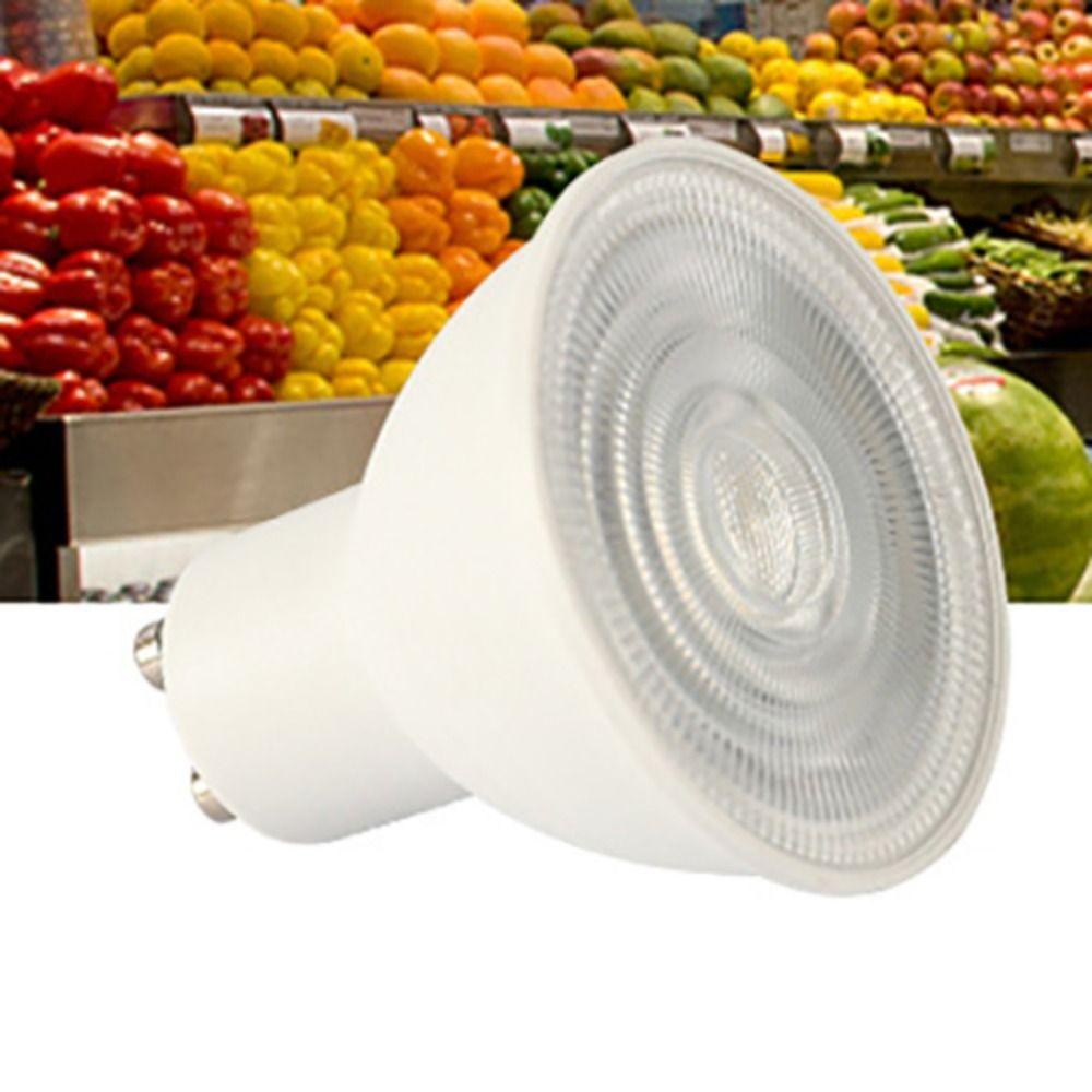 Durable Plastic GU10 LED Bulbs COB LED Energy-Saving Spot Light Bulb 6W 220V Universal Track Lamp Ceiling