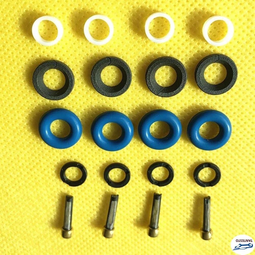 4 Sets of GDI Fuel Injector Repair Kit Gasket