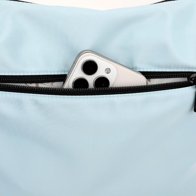 Nylon Bag Women's Multi-compartment Shoulder Bag Lightweight Crossbody Bag