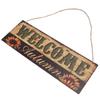 Lightweight Wooden Door Hanging Plaque 15.0x5.2in Door Decor Hanging Welcome Board  Door Hanging