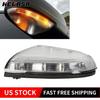 For 09-14 Dodge Ram 1500 2500 Passenger Mirror Turn Signal Puddle Light Lamp