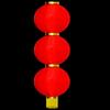 Chinese New Year 3-Lantern String Decoration