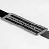 Stainless Steel Belt Hole Punching Template Belt Hole Positioning Guide Ruler