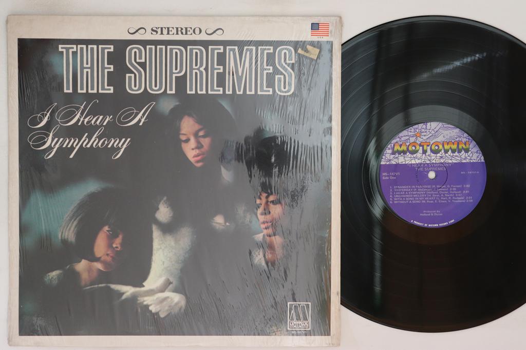 LP Record SUPREMES - I Hear A Symphony M5147V1 MOTOWN 1981 US Soul/Funk Used