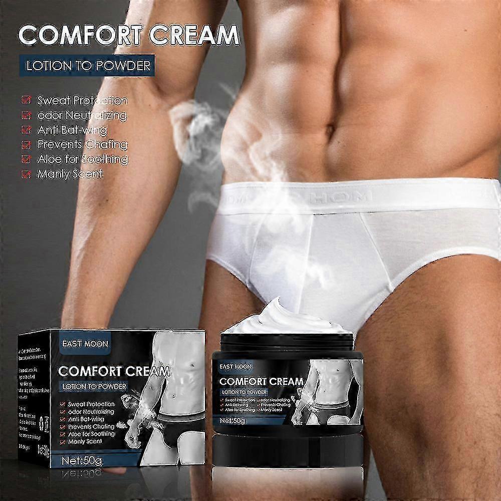 2026 1/2pcs Ball Deodorant Comfort Cream For Men Protects From Sweat Odor Irritation