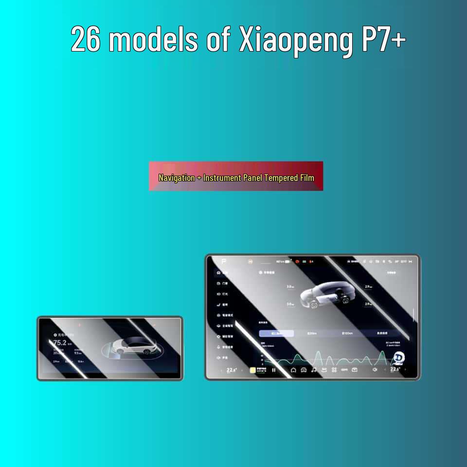 Compatible Tempered Film for Xiaopeng GX/P7+/P7/X9/G9/G7/G6/M03 Center Console Screens