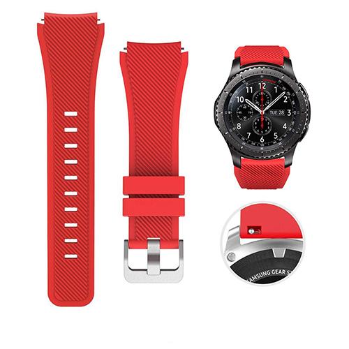 22mm 20mm Strap for Samsung Galaxy Watch 6 47MM Gear S3 Classic Frontier amazfit bip Bracelet Silicone Band for Huawei Watch gt