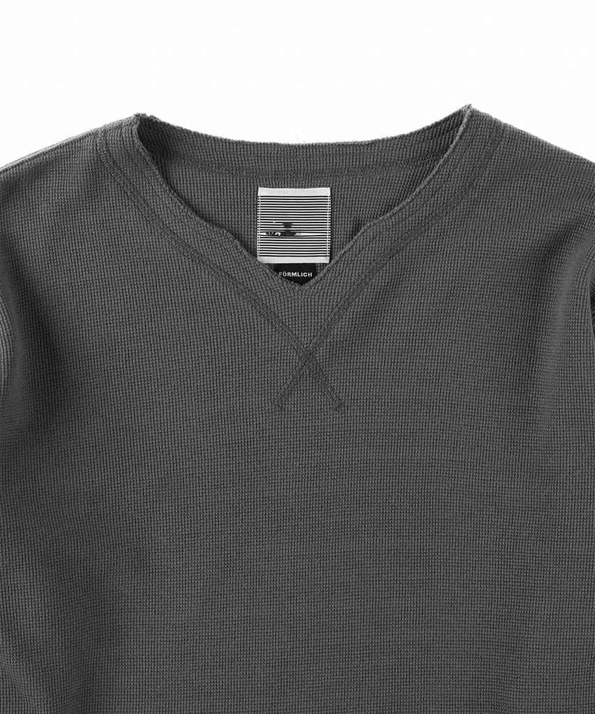 FORMLICH Raw Cut Ls / Charcoal