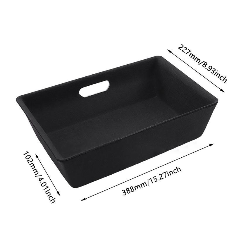 For Tesla Y Under Seat Storage Box Under-seat Storage Box Seat Storage Car Organizer Accessories