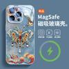 Snail butterfly is suitable for Apple 16 mobile phone case iPhone16e glass lens film 15plus all-inclusive skin feeling 14.