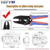 YF Electrician Hand Tool: Crimping Pliers Head for Cold Press Terminals