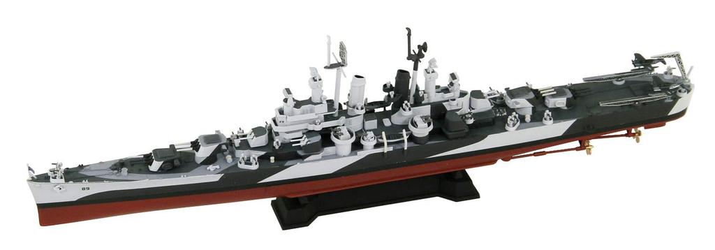 Pit Road Skywave Series US Navy Light Cruiser Miami Plastic Model W209 1/700 CL-89