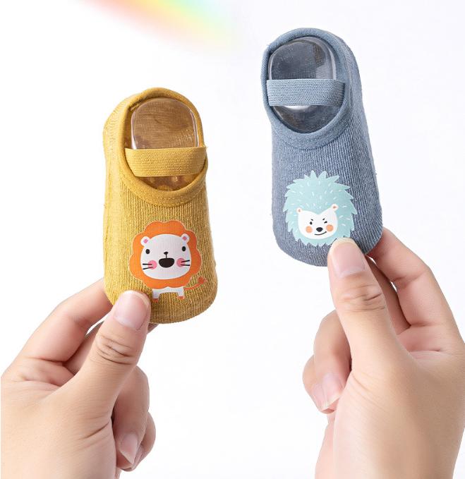 Kindersocken, Babysocken, Sommerdünn, Baby Lauflernschuhe, Hausschuhe