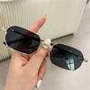 Narrow  Sunglasses Fashion Rectangle  Metal Luxury Brand Sun Glasses 2025 Classic Oculos Masculino Glasses UV400