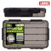 New Samolla Waterproof Large Lure Box 360° Sealed Fishing Tackle Storage Case Bait Hooks Organizer Fishing Accessories
