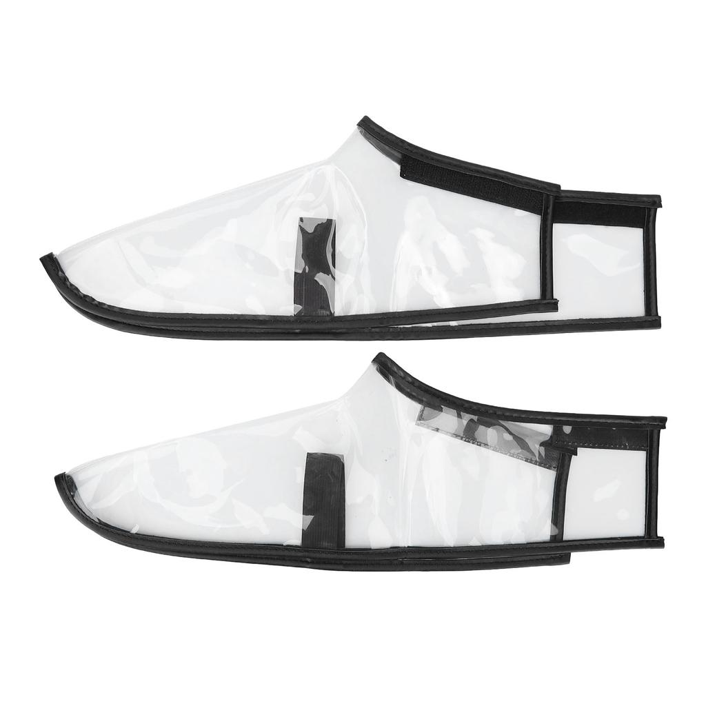 Składany pokrowiec na buty fryzjerskie Wielokrotnego użytku Pokrowiec na buty do salonu fryzjerskiego Przezroczysty pokrowiec na buty do sklepów z masażem Spa