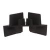 12x/set Convenient Tray Stacking Space Saving Tray Storage and Save Space Convenient Stacking Holder Rack for Kitchen