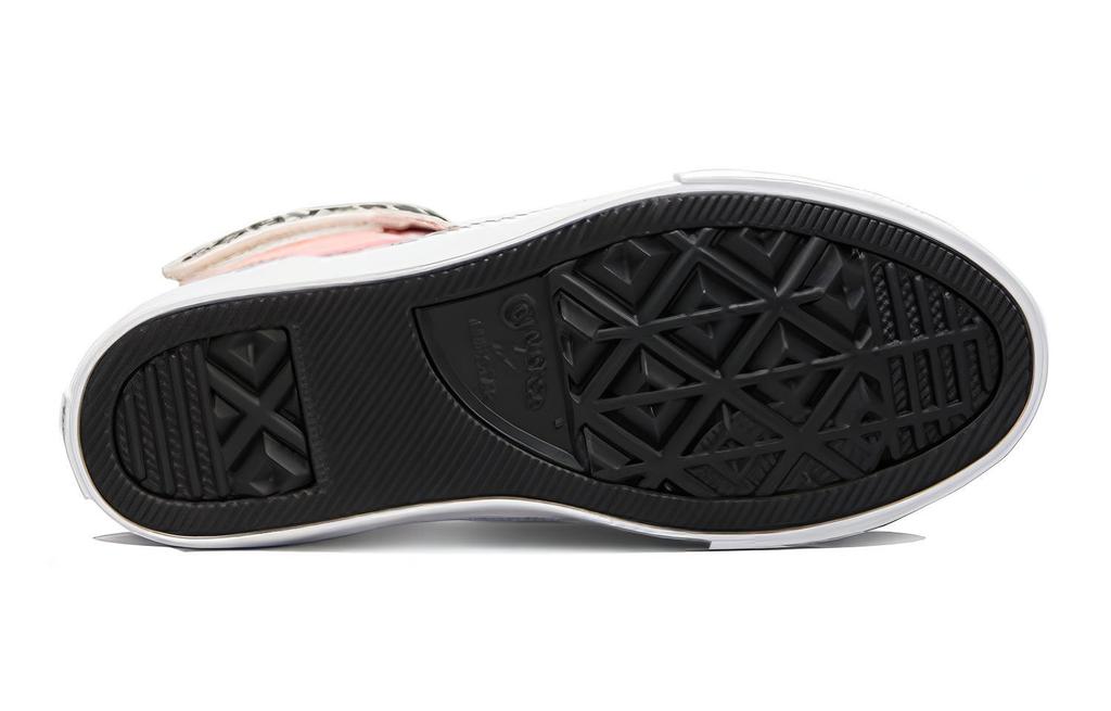 Converse Pro Blaze Strap Comfortable Abrasion Resistant High top Kids Canvas Shoes Unisex 672129C