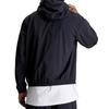 Calvin Klein Casual Hooded Loose Wrinkled Long Sleeve Windbreaker Men Outerwear Black J30J325106-BEH