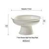 Japanese Style Tall Fruit and Tea Snack Plate - Hotel Exclusive High-End Dessert Stand and Cold Dish Decoration for Office