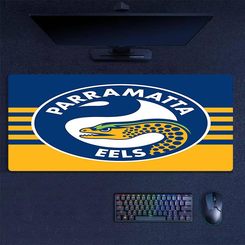 Parramatta Eels Print Cushion Non-slip Laptop Tablet Big Mousepad XXL Mat Mini PC Playmat With Lock edge