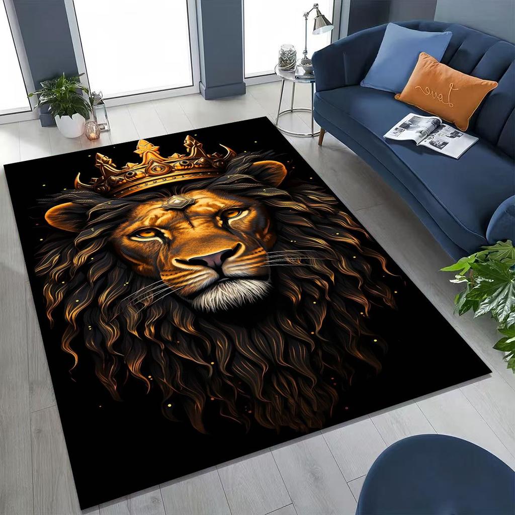 27 Style Wild Animal Lion Beast Cartoon Rug for Bedroom Living Room Sofa Home Doormat Decor, Large Kid Play Non-slip Floor Mat