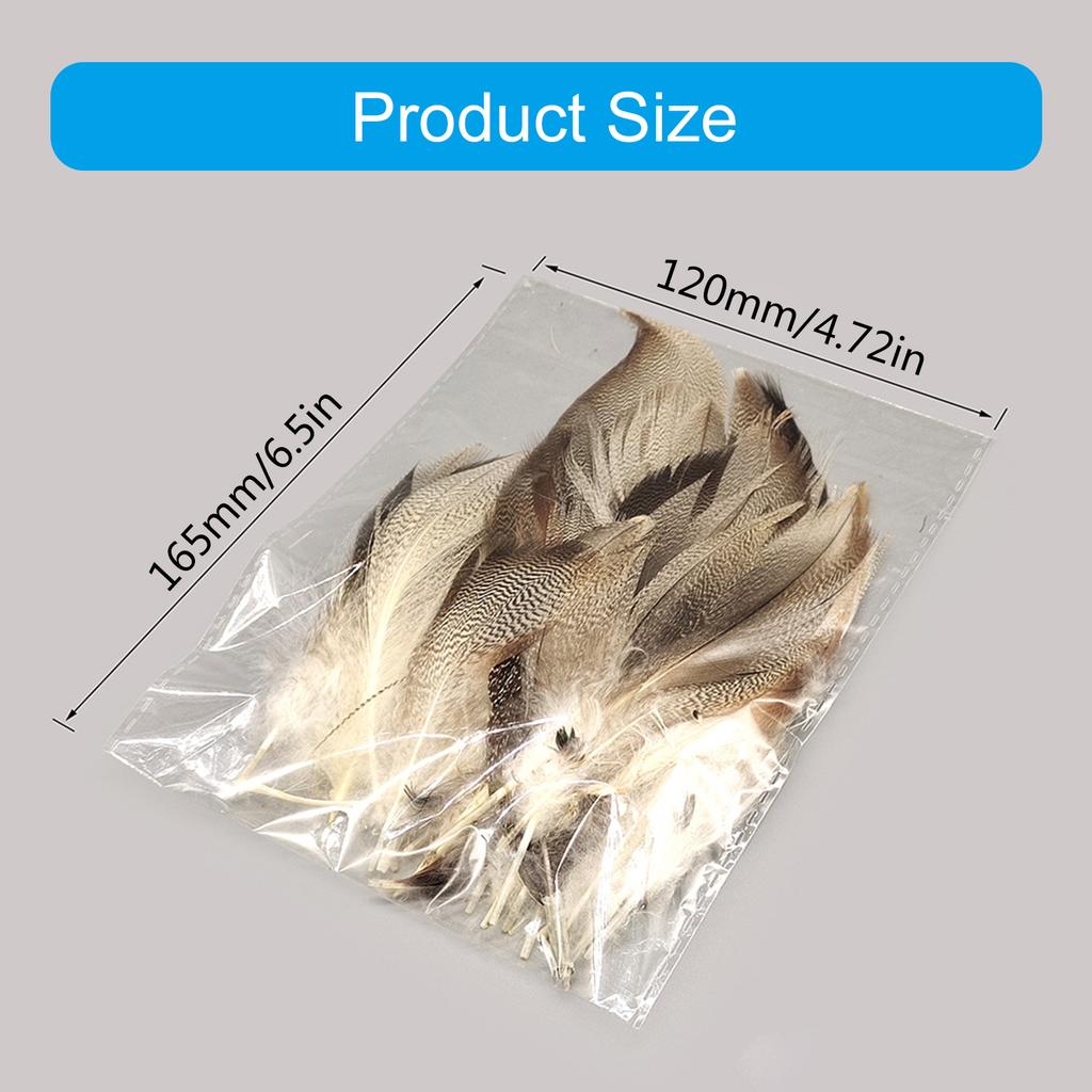 Confezione da 50 Piume di Anatra Selvatica 4-12 cm Piume Naturali per Costumi Cosplay Matrimoni Feste Decorazioni di Halloween