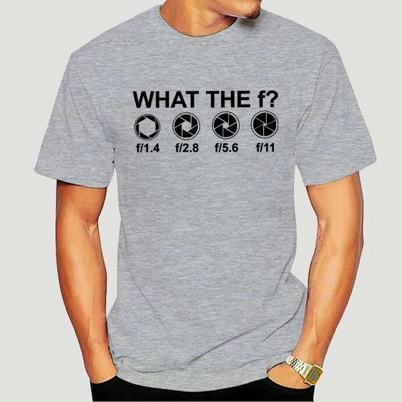 T-Shirt for Man Clothing Photography F Stop Lens Camera Lover Photographer Funny Clothes Luminous Graphic T Shirts Tee Clothes