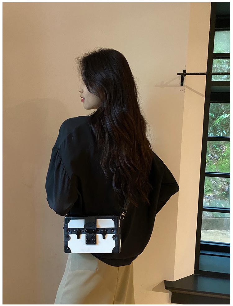 Retro Damen Nischen Messenger Bag 2025: Stilvolle Allround-Kleine Quadratische Tasche