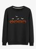 Halloween Pumpkin Print, Versatile Long Sleeve Comfortable Sweatshirts for Men, Casual Tops for Spring and Autumn