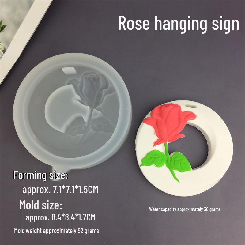 

Силиконовая форма «Сад цветущей вишни, гардения, роза» для DIY ароматерапии, шоколада, свечей и эпоксидных подвесных бирок.