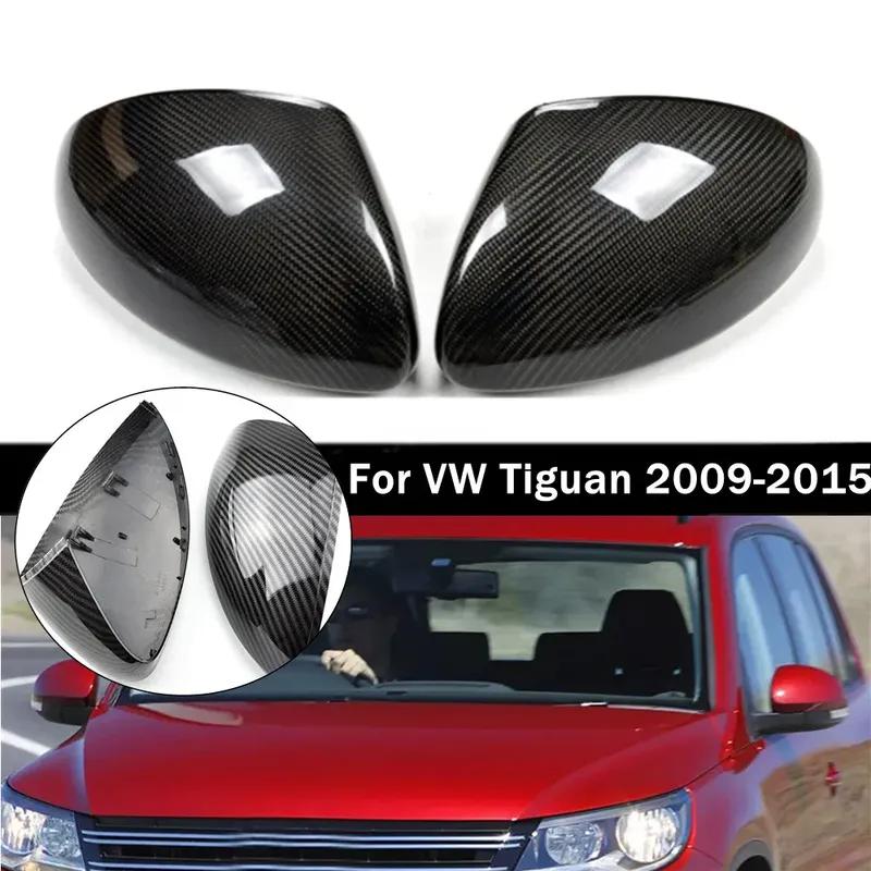 For VW Tiguan Sharan Skoda Yeti Seat Alhambra ABS Car Rearview Side Mirror Cover Wing Cap Exterior Door Trim Replacement