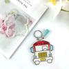 DIY Cartoon School Bus Keychain Silicone Epoxy Mold DIY Keychain Pendant Jewelry Crafting Mould for Bag Decorations