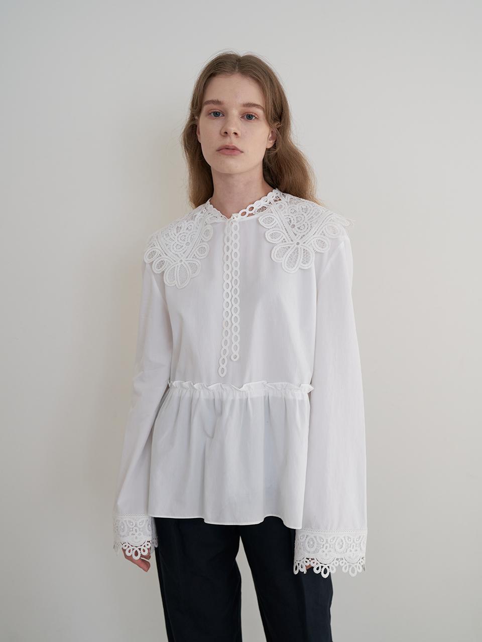 Laviolette Lace Point Blouse